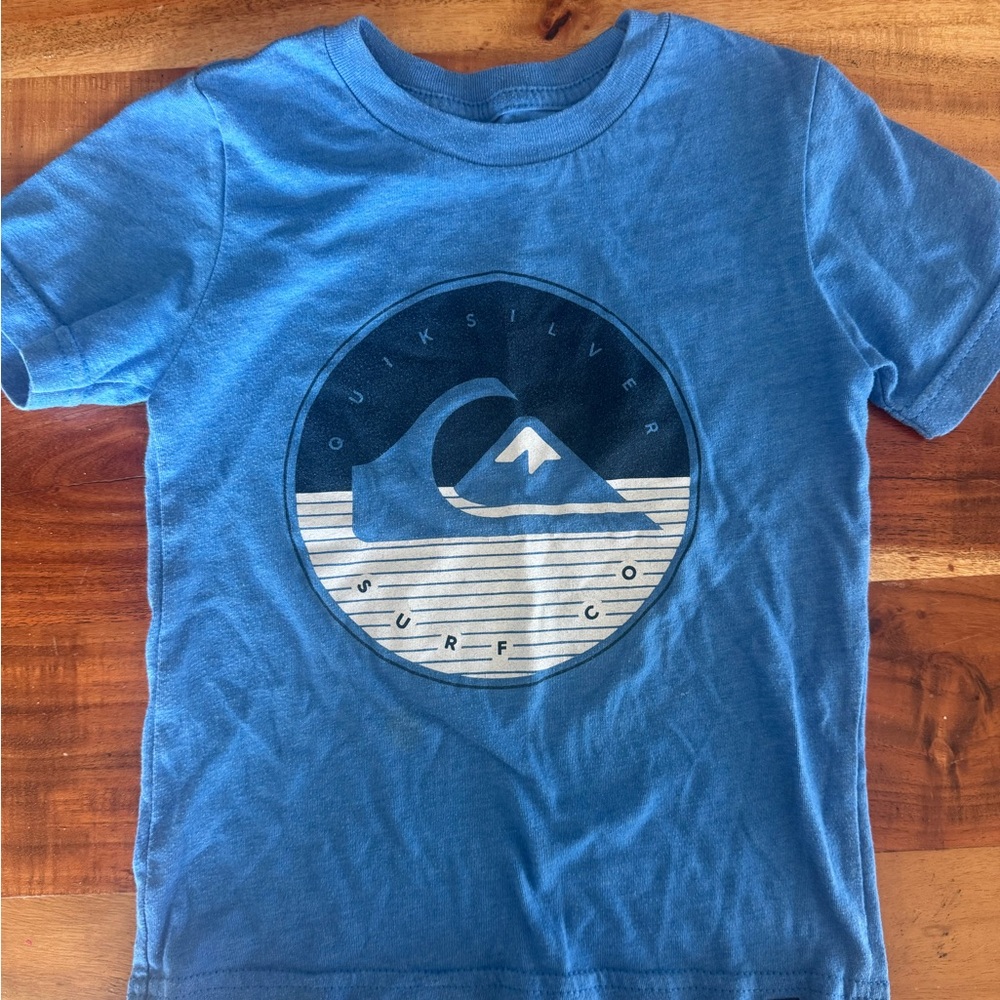 Quiksilver Kids Ocean Blue Wave Tee